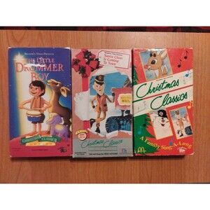 Rankin Bass Christmas Specials VHS Lot of  3 - See Description